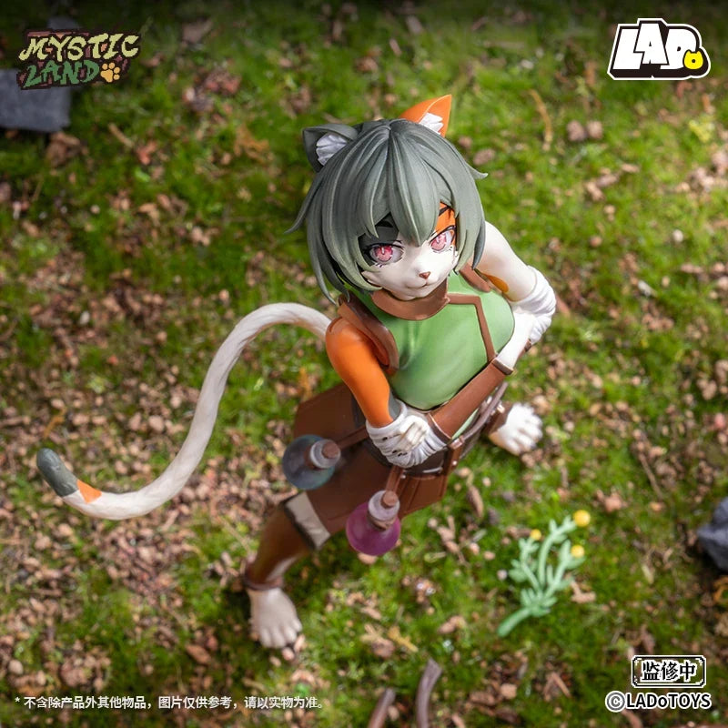 Ladotoys Cat Tonia Tigris Era-002 Herbal Ist Ver Action Figure Model Herbs Calico Cat Girl Anime Mystic Land Toy Collect Gift