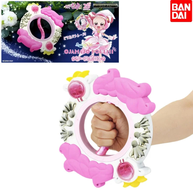 Bandai Premium Ojamajo Doremi Special Memorize Royal Guard Wreath Poron Drehbarer Magischer Anime Sammlerstück Cosplay Modell