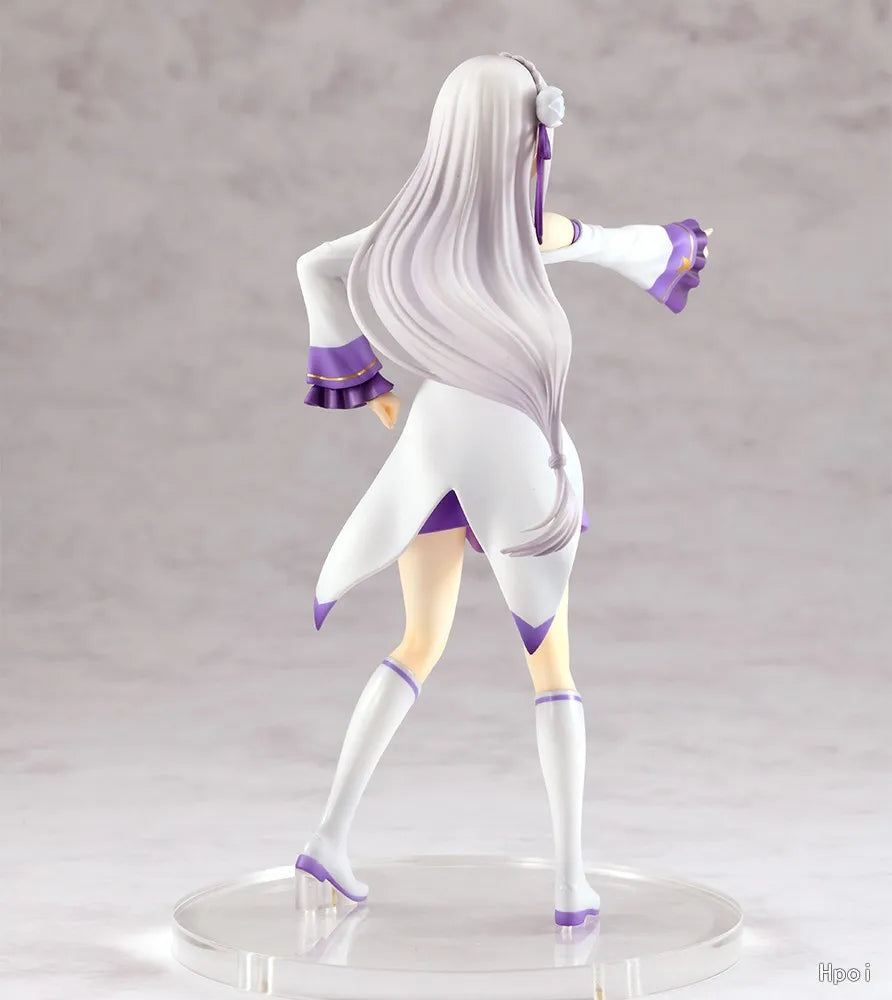 Original in Stock KADOKAWA KDColle LIGHT Re: ZERO - Starting Life in Another World Emilia Figures Model Toy Gift Collection