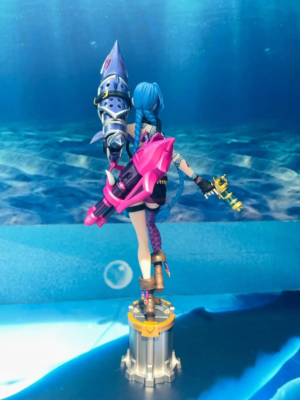 League Of Legends Jinx 3d Pen Anime Figurine Official Authentic Game Periphery Desk Decoration Ornament Toys Birthday Gifts Hot