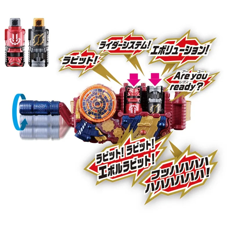 Bandai Genuine Kamen Rider Build DX Evol X Energy Bottle Driver Set – Anime Action Figure, Collectible Model Toy Gift for Kids!