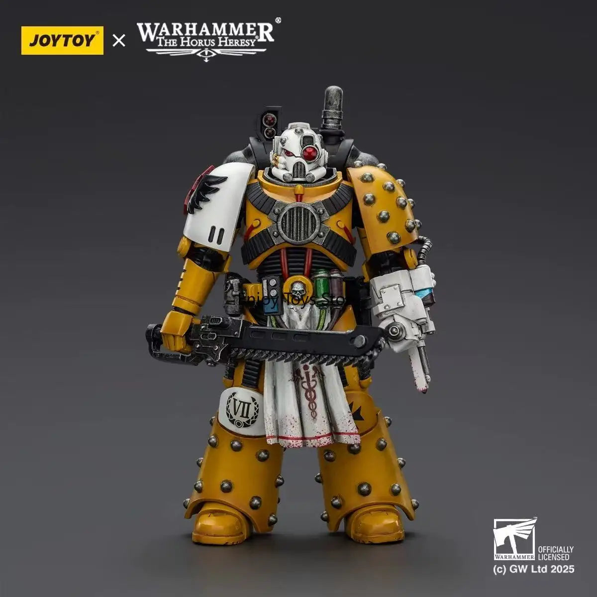 In Stock JOYTOY Dark Source Warhammer Horus Heresy Imperial Fists Legion Apothecary 1:18 Movable Soldier Mannequin To Play