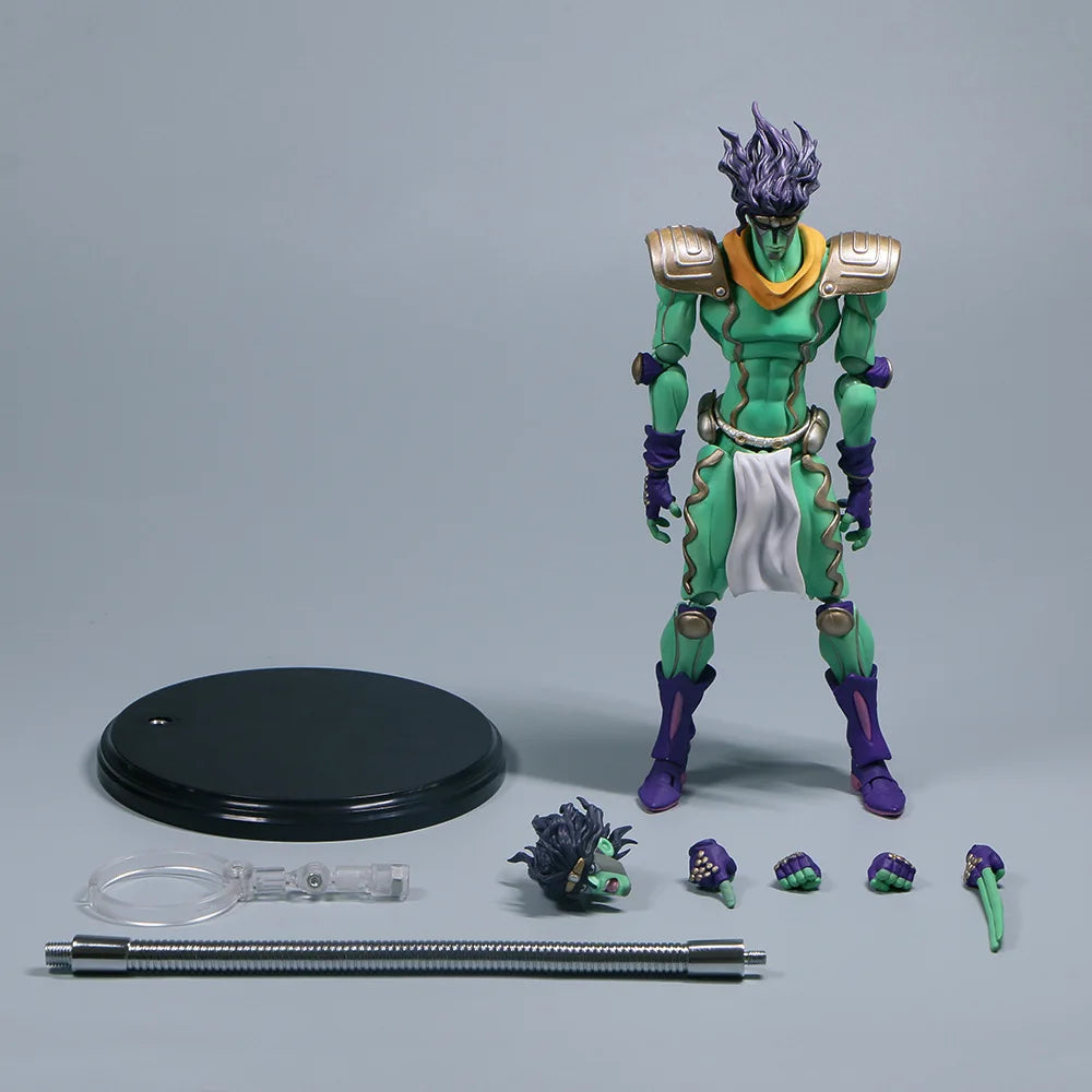 Anime Figurine Jojo Adventure Empty Chengtaro Platinum Star Movable Big Large-Sized Figurine Model Desktop Ornament Collection