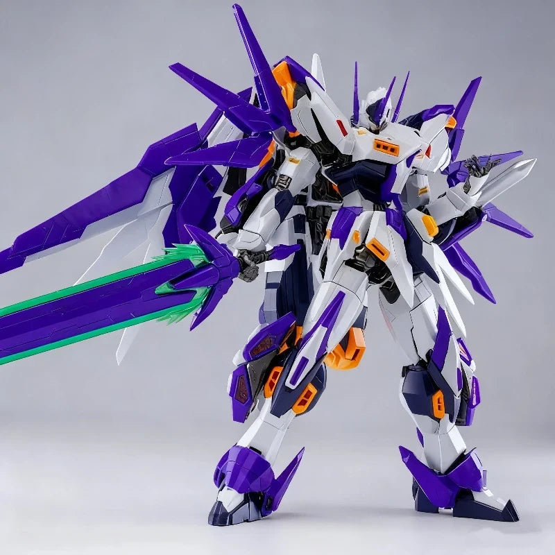 SoulVouge AM 1/100 FA Assault Jueying Assembly Model Kit Action Figures Alloy Frame Mecha Toy With Water Stickers Decor Boy Gift