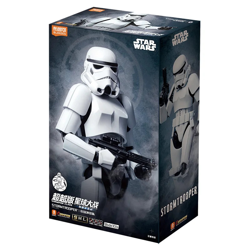 Original Blokees Star Wars Anime Figure Darth Vader Imperial Stormtrooper‌ Action Figure Beyond Version Model Collect Toys Gifts
