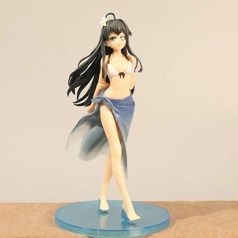 20CM Anime Figure My Teen Romantic Comedy Yukinoshita Yukino Action Figure PVC Model Dolls Statue Toys Collection Children Gift