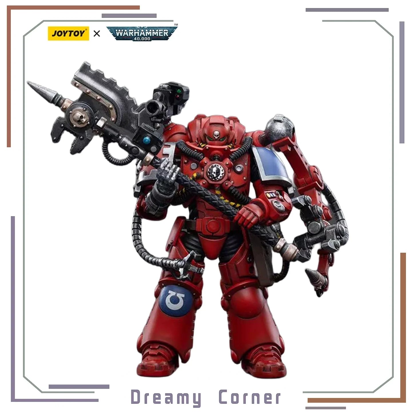 【In Stock】JOYTOY Warhammer 40K Ultramarines Primaris Techmarine 1/18 Action Figures Toys Collection Model