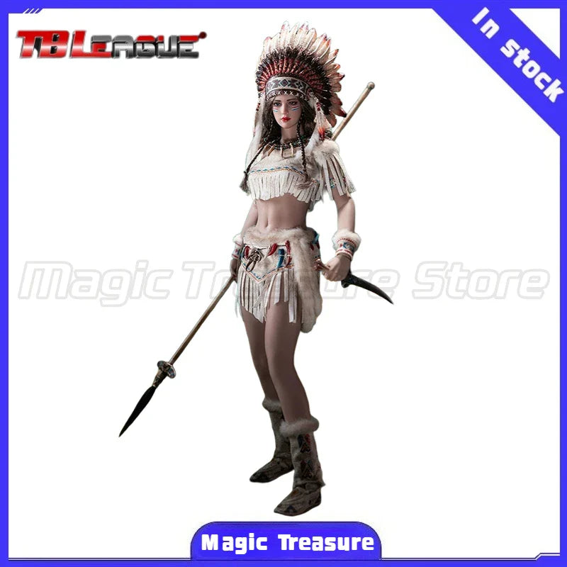 【MT】Original TBLeague PL2022-196A Mohegan Jägerin Kleidung Weiß 1/6 Actionfigur Spielzeug Modell Sammlung