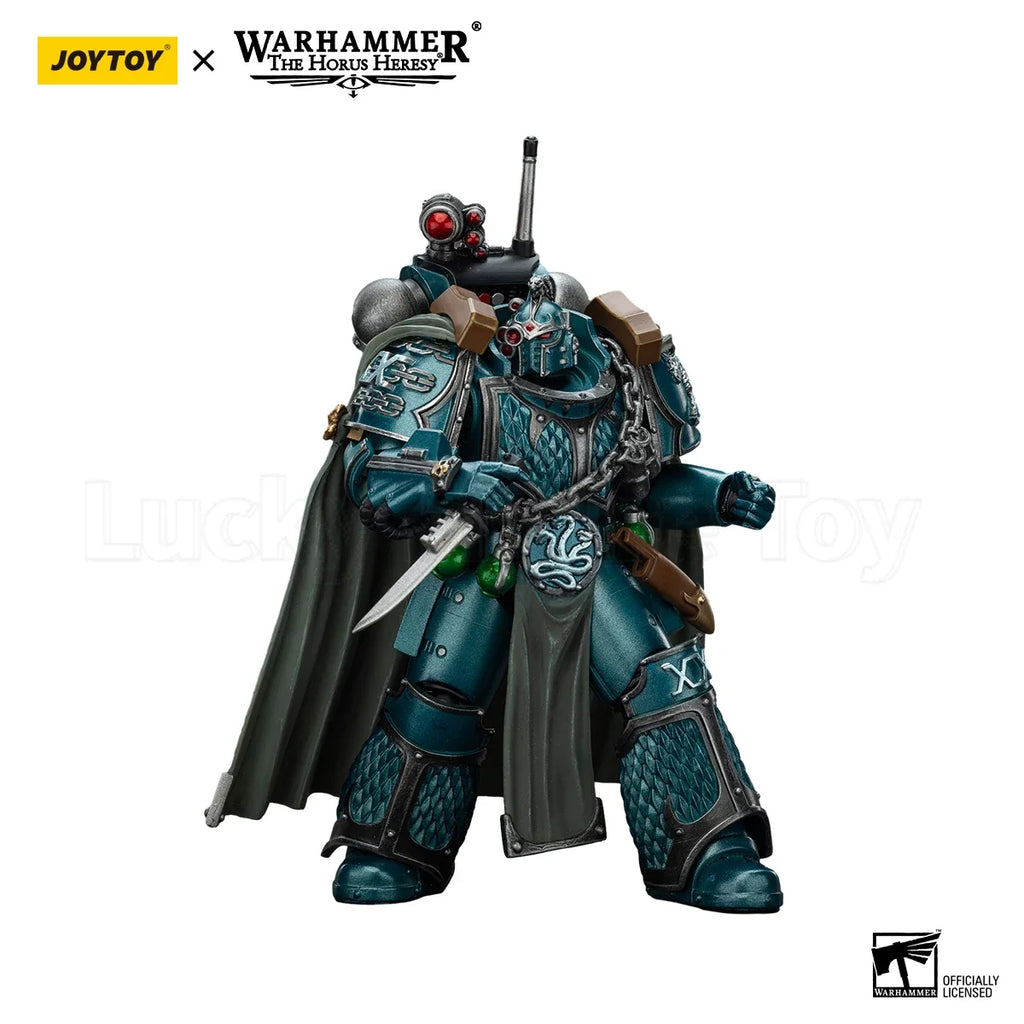 【Original】JOYTOY Warhammer 40K Alpha Legion Exodus 'The One Who Is Many with Sniper Rifle and Power 1/18 Action Figure