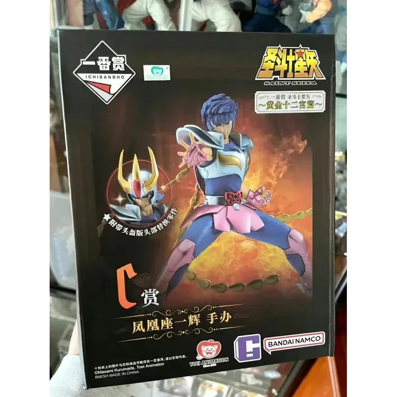 NewGenuine Bntsh Ichiban Kuji Anime Figure Saint Seiya Gemini Saga Seiya Poenix Ikki Ver. Pvc Action Figures Model Orname Gift20