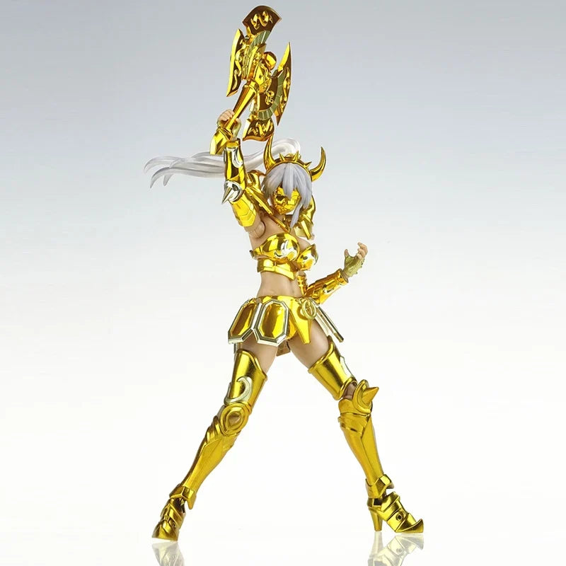 Great Toys/GT Saint Seiya Myth Cloth EX Taurus Erica Holy Contract Female Zodiac Knights of Action Figure Model In Stock