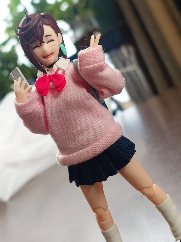 Max Factory Tongle Club Figma 651 Dandadan Momo Ayase Action Figure Anime Collectible Model Desktop Decor For Anime Fan In Stock