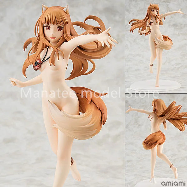 KADOKAWA Original Spice and Wolf - Wise Wolf Holo 1/7 PVC Action Figure Anime Model Toys Collection Doll Gift