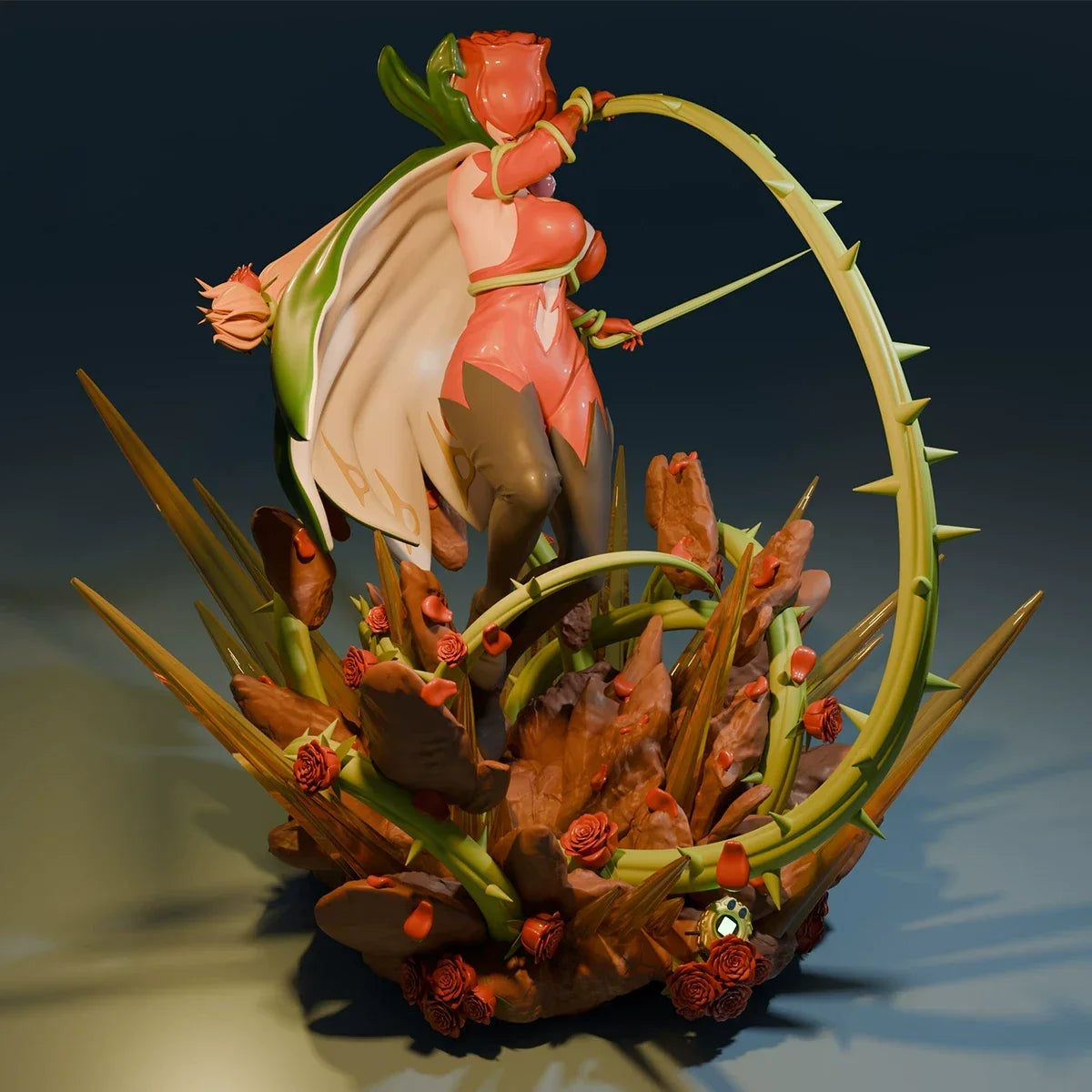 Model Customization 15cm  Rosemon  Model Toys Digimon Adventure Gk Customize 3D printing model
