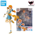 BANDAI Original Figuarts ZERO Wano Country Nami One Piece Anime Action-PVC-Figur Modell Deko Spielzeug Jungen und Mädchen Geschenke