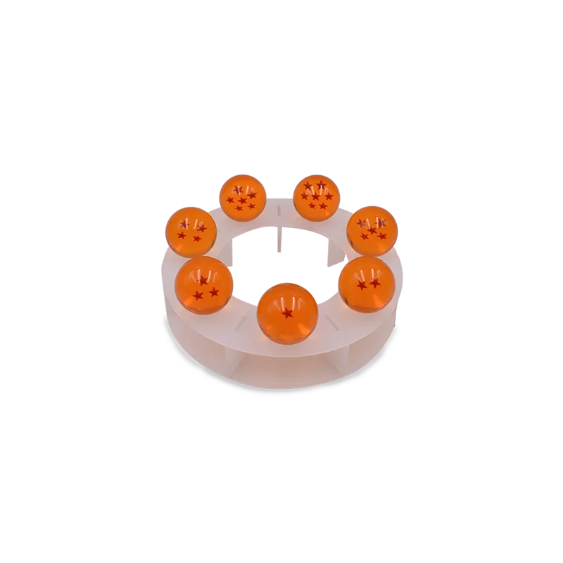 DBZ Anime Shenlong Figures Set Esferas Del Dragon and 7 Stars Dragon Crystal Balls 3.5cm Shelf Figurine Collection Model Toys