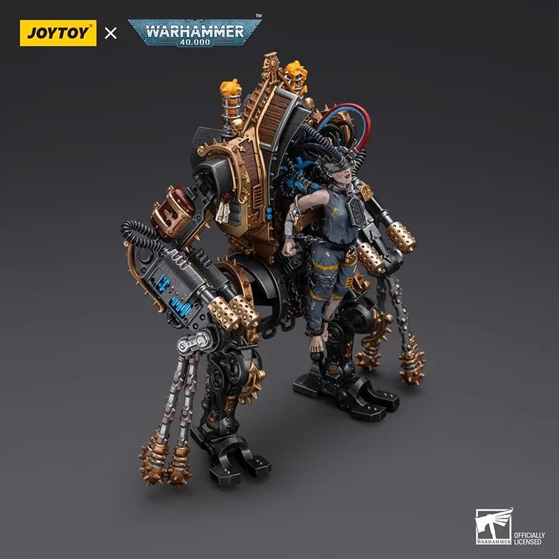 [IN STOCK] JOYTOY Warhammer 40k 1/18 Action Figures Adepta Sororitas Penitent Engine with Penitent Flails Collections toy gift