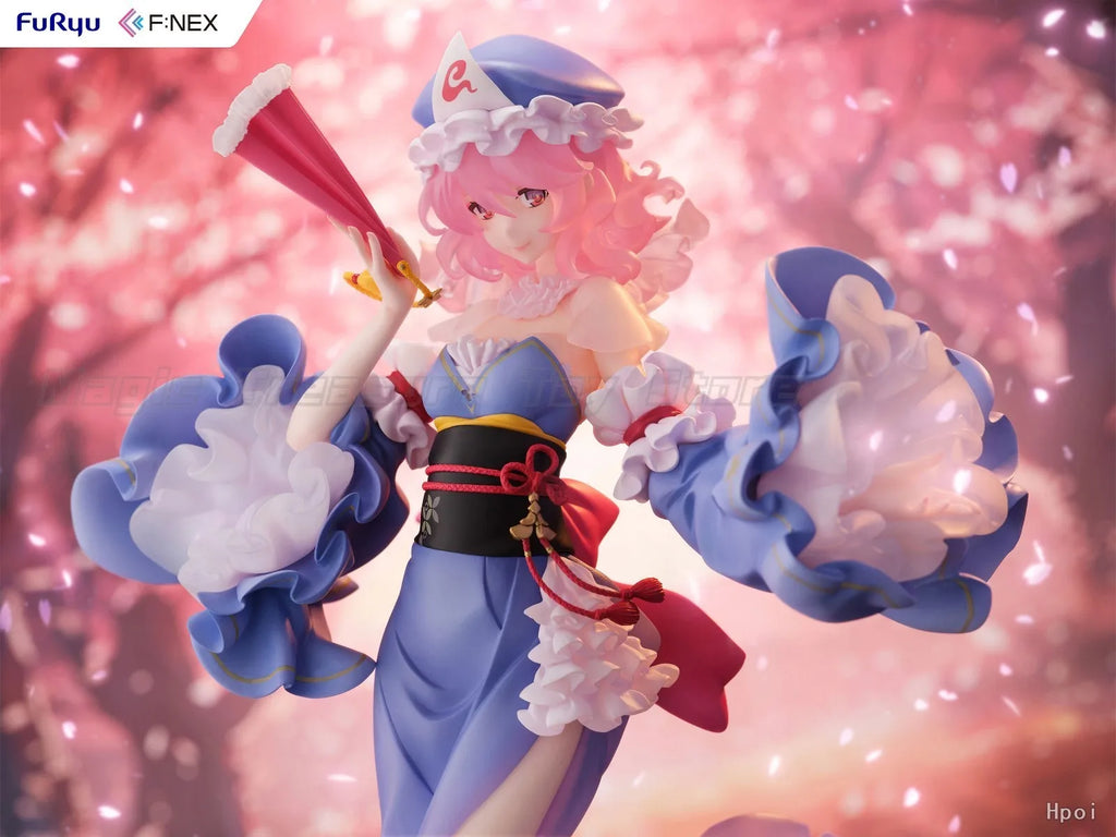 【In stock】Original F:NEX Project Saigyouji Yuyuko 1/6 Scale Figure Toys Model Ornaments
