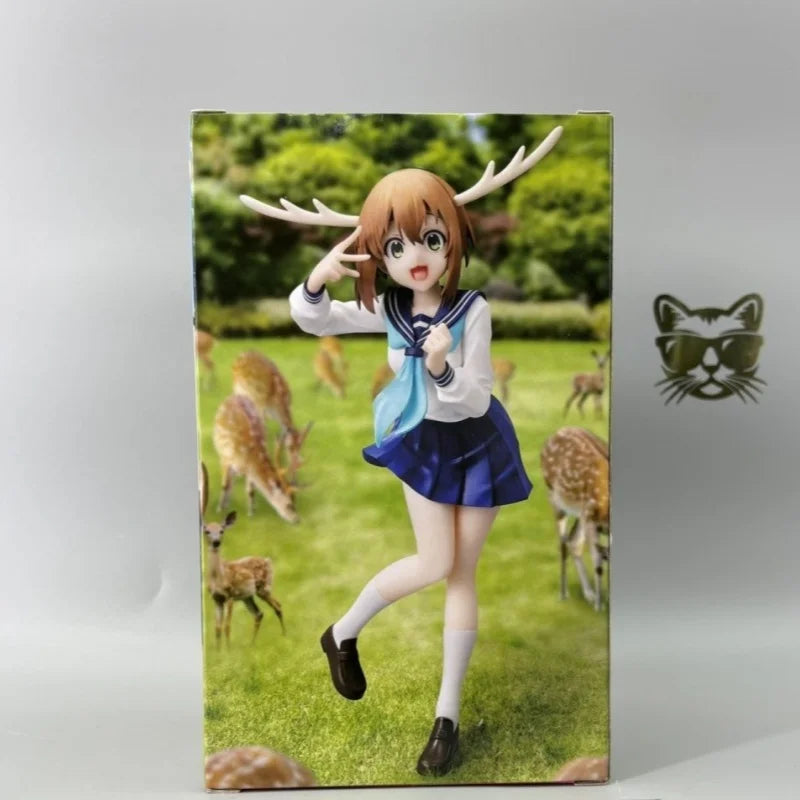 In Stock Original System Service Vivit My Deer Friend Nokotan Shikanoko Noko Pvc Anime Action Figures Model Collection Decorate