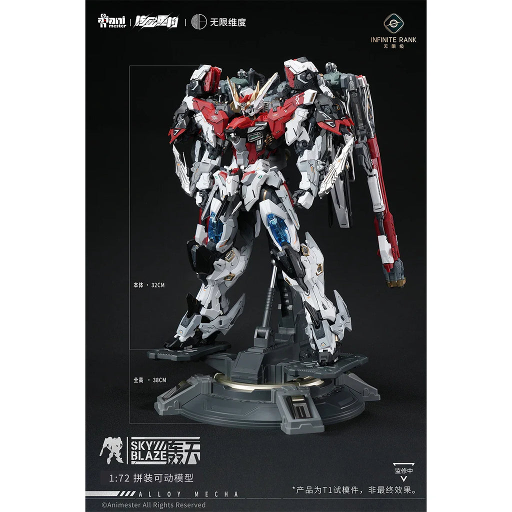 [Pre-Order]HiPlay Animester God of East Unit 03 Sky Blaze Mecha Musume Style 1/72 Action Figures HTH