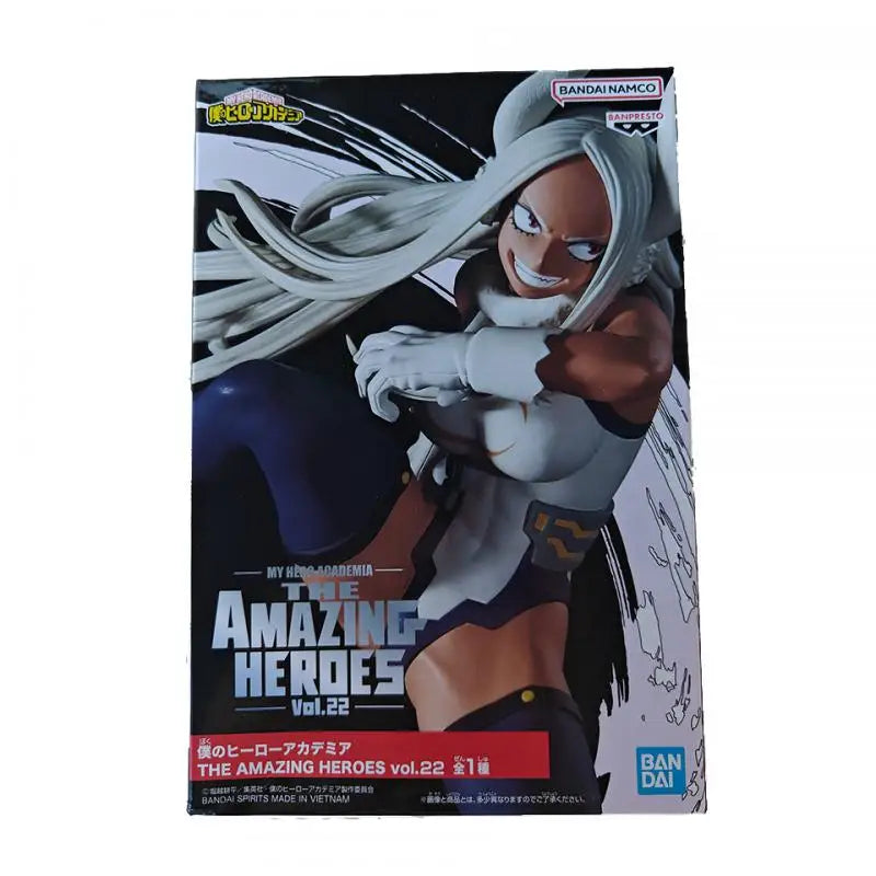 Bandai Original In Spot Banpresto My Hero Academia 12Cm Miruko Pvc Anime Figure Genuine Ornaments Model Boxed Toys Gifts