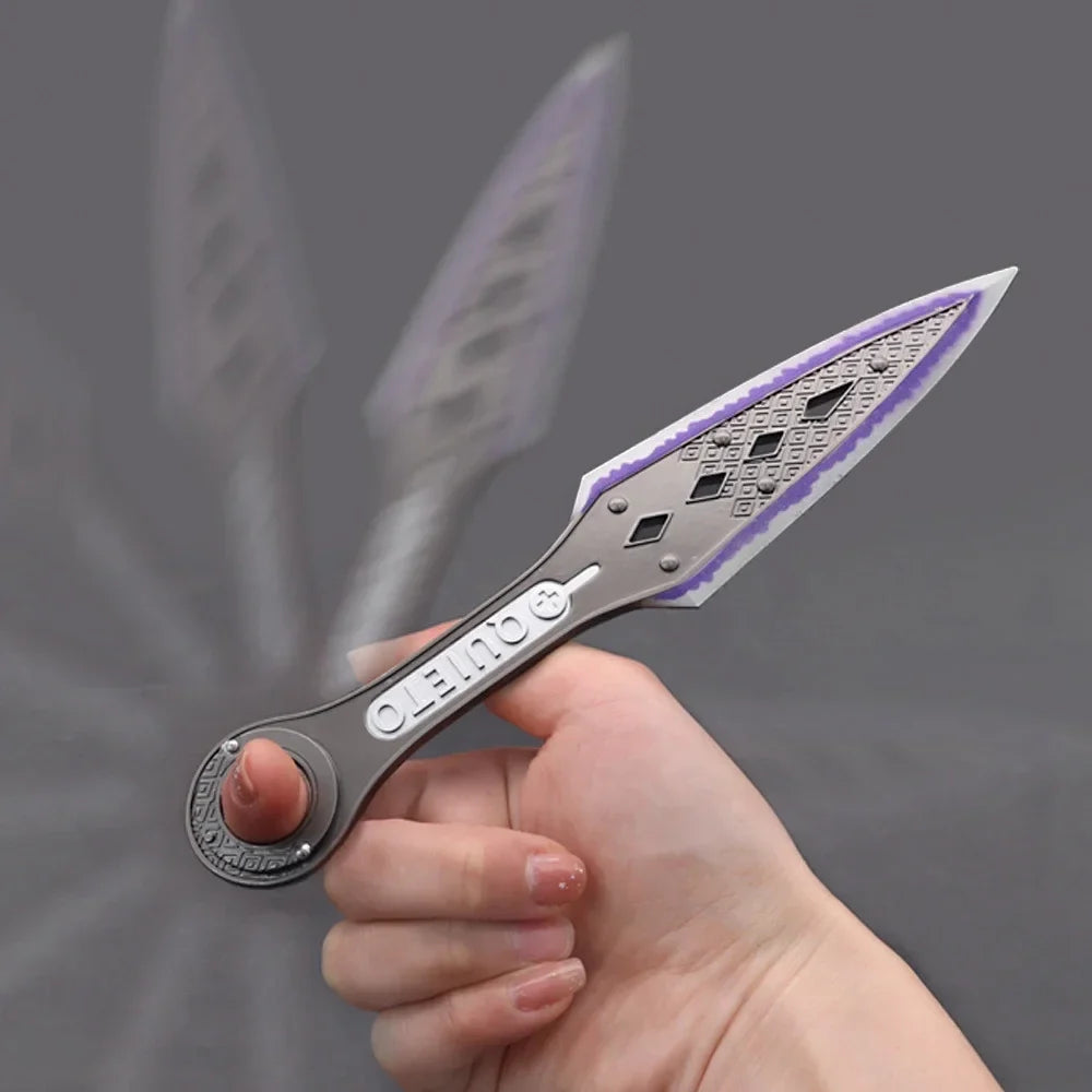 22cm Apex Legends Heirloom Wraith Weapon Rotatable Kunai Alloy Model with Holster Octane Samurai Cospaly Swords Safety Toys Boys