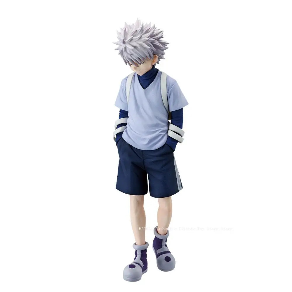 In Stock Original Bandai hunter hunter Ichiban KUJI GON FREECSS Killua Biscuit Hisoka Anime Figure Collectible Model Toys Gifts