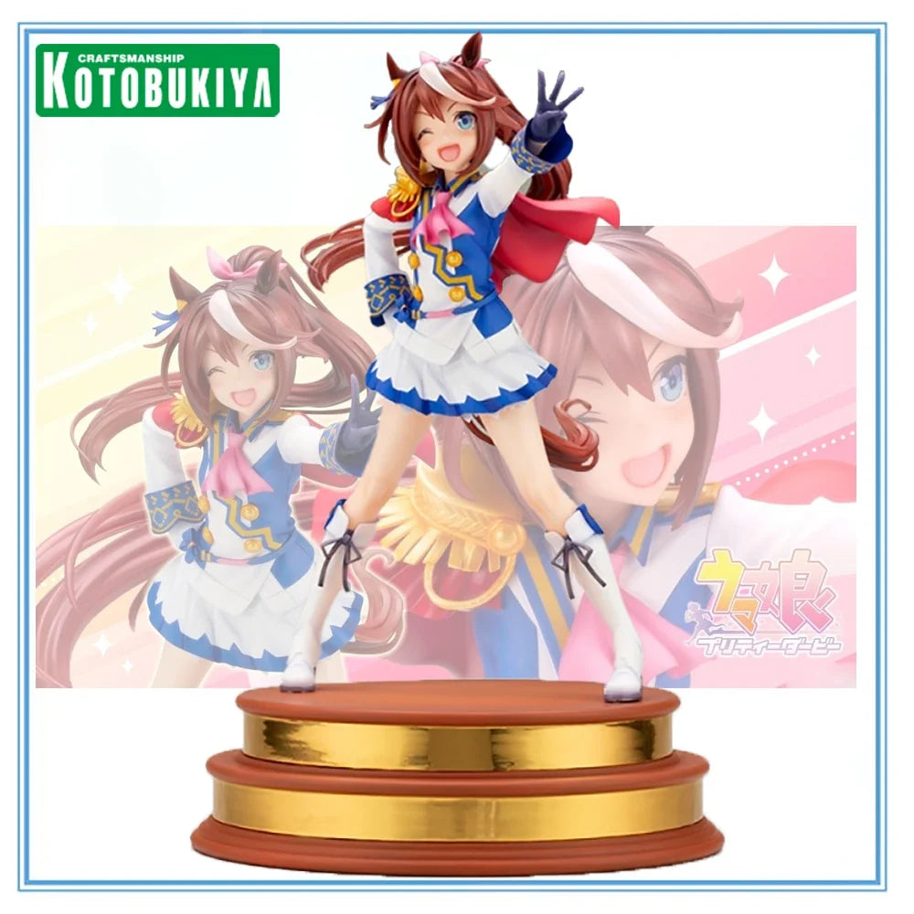 In Stock Original Kotobukiya Prepainted Umamusume: Pretty Derby Dreams Are To Be Carried! Toukai Teiou Garage Kit Anime Figure
