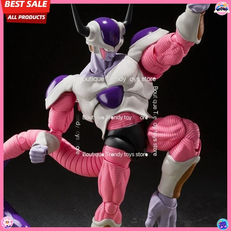 In Stock Bandai S H Figuarts Original Dragon Ball Frieza Doll Brand New Boxed Action Figure Anime Characters Model Garage