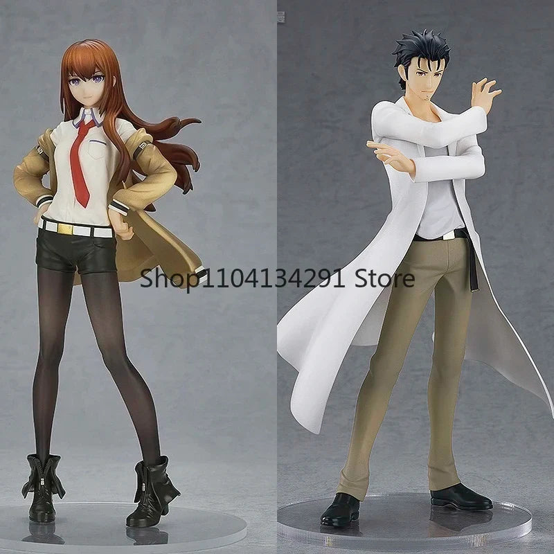 GSC Genuine Original Steins Gate Action Figure Toys For Boys Girls Kids Christmas Gift Collectible Model Ornaments