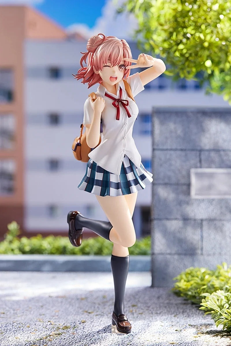 GW Anime My Teen Romantic Comedy Snafu Yuigahama Yui Figures Kawaii Model Statue Collection Toy Gift ﻿