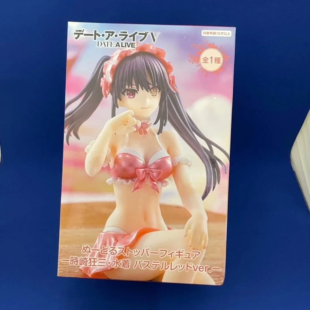 Original Genuine Banpresto DATE A LIVE 13cm Tokisaki Kurumi PVC Model Doll Collection Figurine Model Toys Birthday Gift