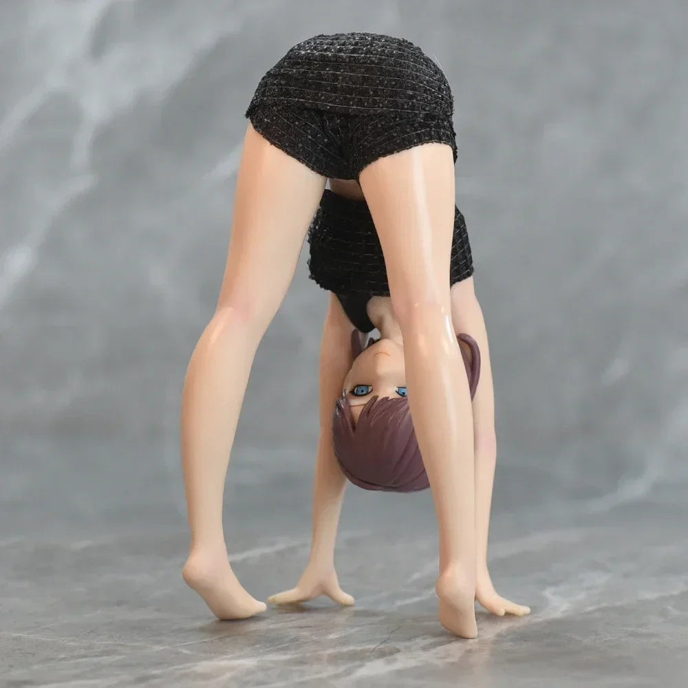 Aixlan Hentail Figure Yuririn 14cm Sexy Handstand PVC Action Figure Matte Paint Adult Anime Girl Statue Collectible Figurine