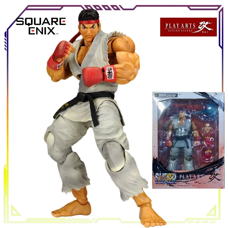 SQUAREENIX Original PLAY ARTS Modified Street Fighter Series Haogui\Chun-Li\Stein\Cammy\Long Action Figure Model Toys Model
