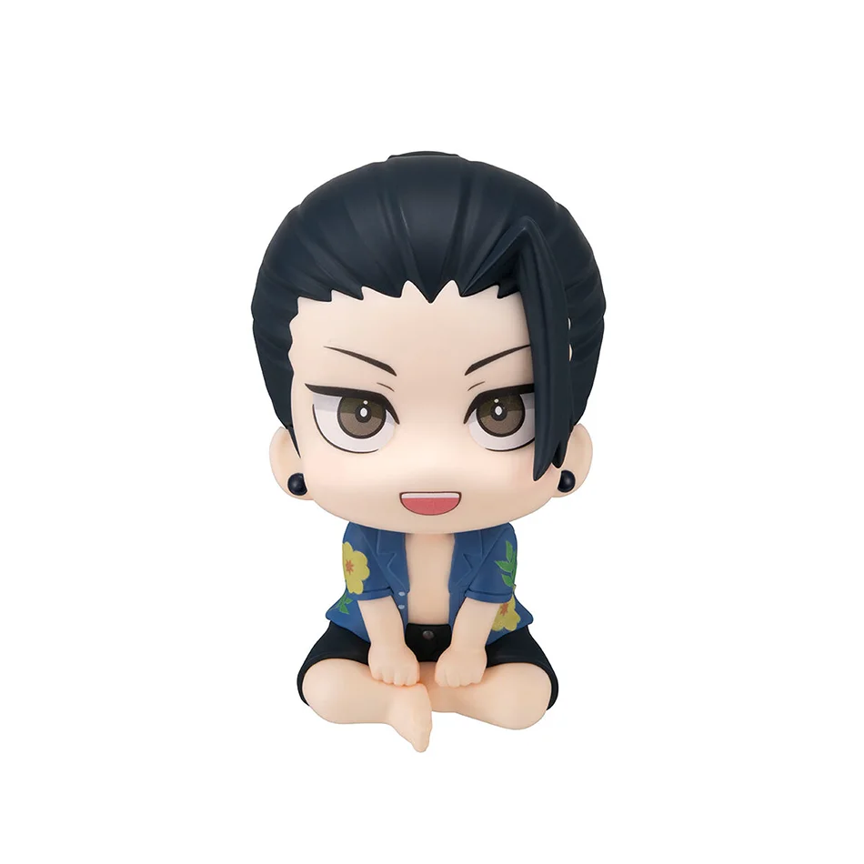 10cm Jujutsu Kaisen Anime Figure Look Up Q Version Satoru Gojo/Geto Suguru Action Figure Fushiguro Toji/Okkotsu Yuta Toy Gift