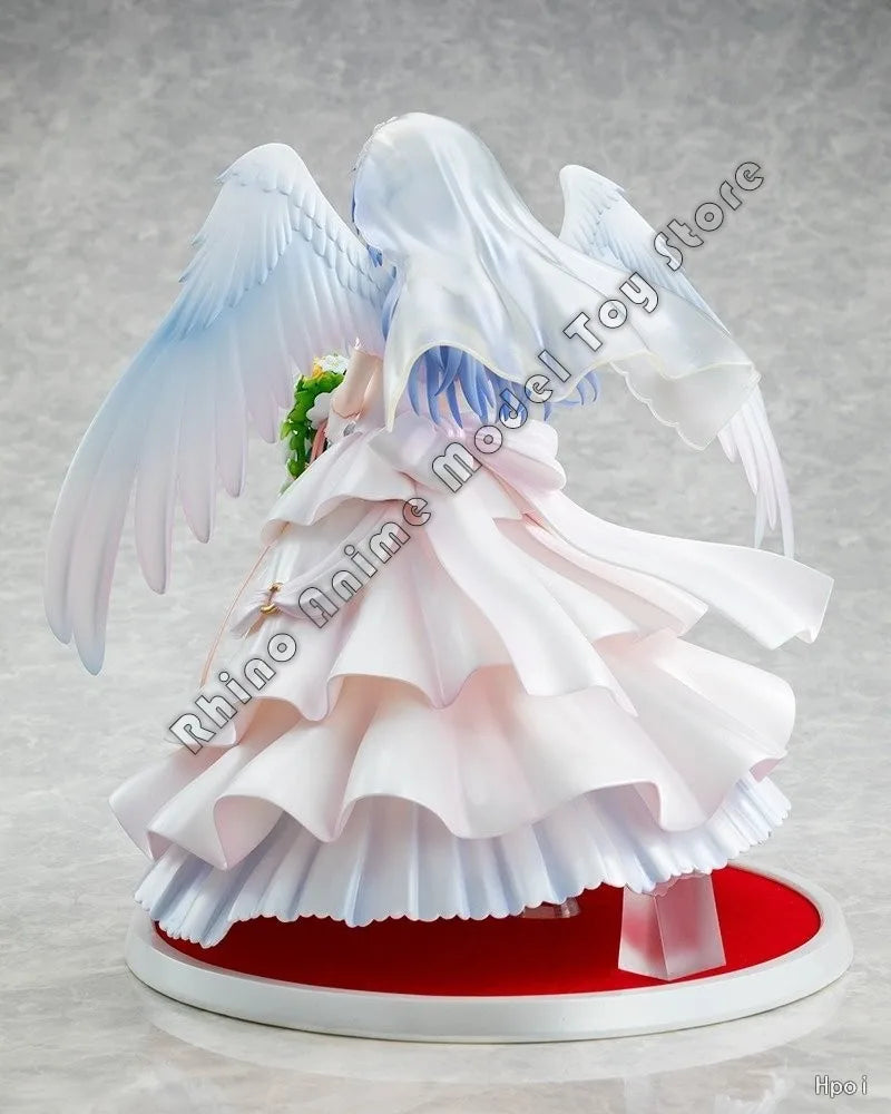 In Stock Original KADOKAWA KDcolle Angel Beats! Tachibana Kanade Wedding Ver. 22cm Action Figure Anime Collectible Toy Gift