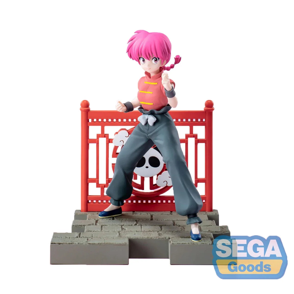 100% Original SEGA Luminasta Ranma Nibun-no-Ichi Saotome Ranma Shampoo Model Toys Collection Series Anime Figure