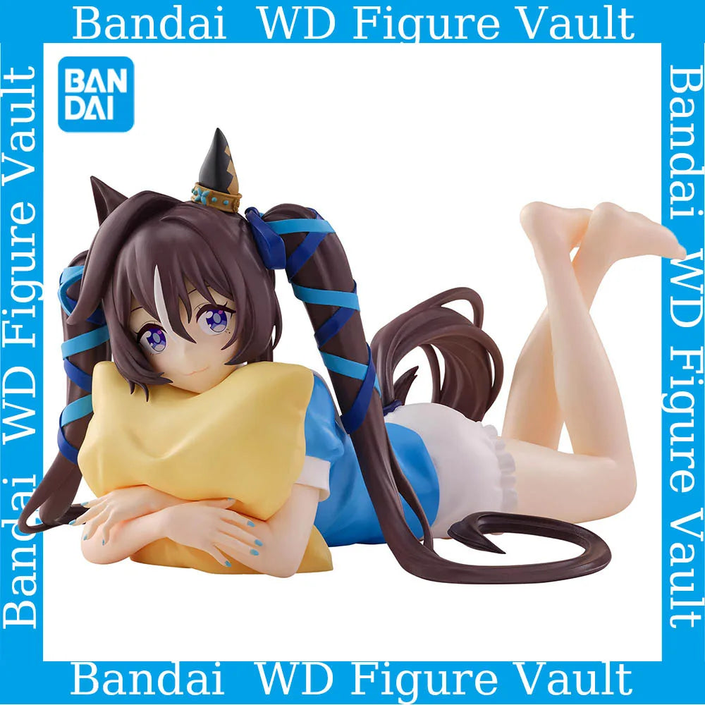 In stock Bandai Uma Musume Pretty Derby Relax time Agnes Tachyon Manhattan Cafe Virsina Satono Diamond Figures Genuine Boxed Toy