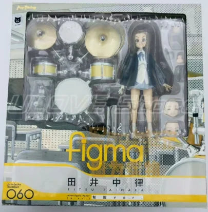 In Stock Original Max Factory Figma#058 Figma#060 K-ON! Mio Akiyama Action Figure Model Toys