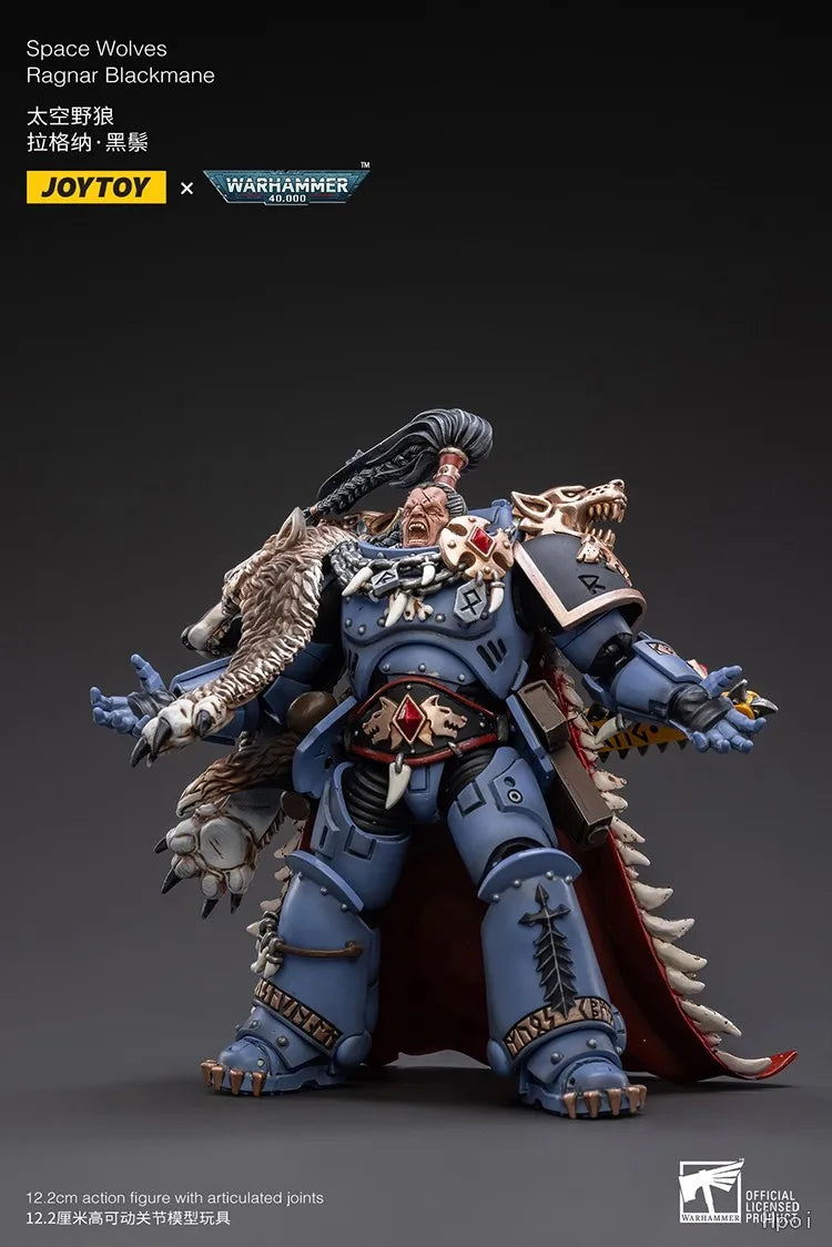 【FS】JOYTOY Warhammer 40K Maßstab 1/1 Actionfiguren Space Wolves Ragnar Blackmane Modelle Spielzeug Geschenke