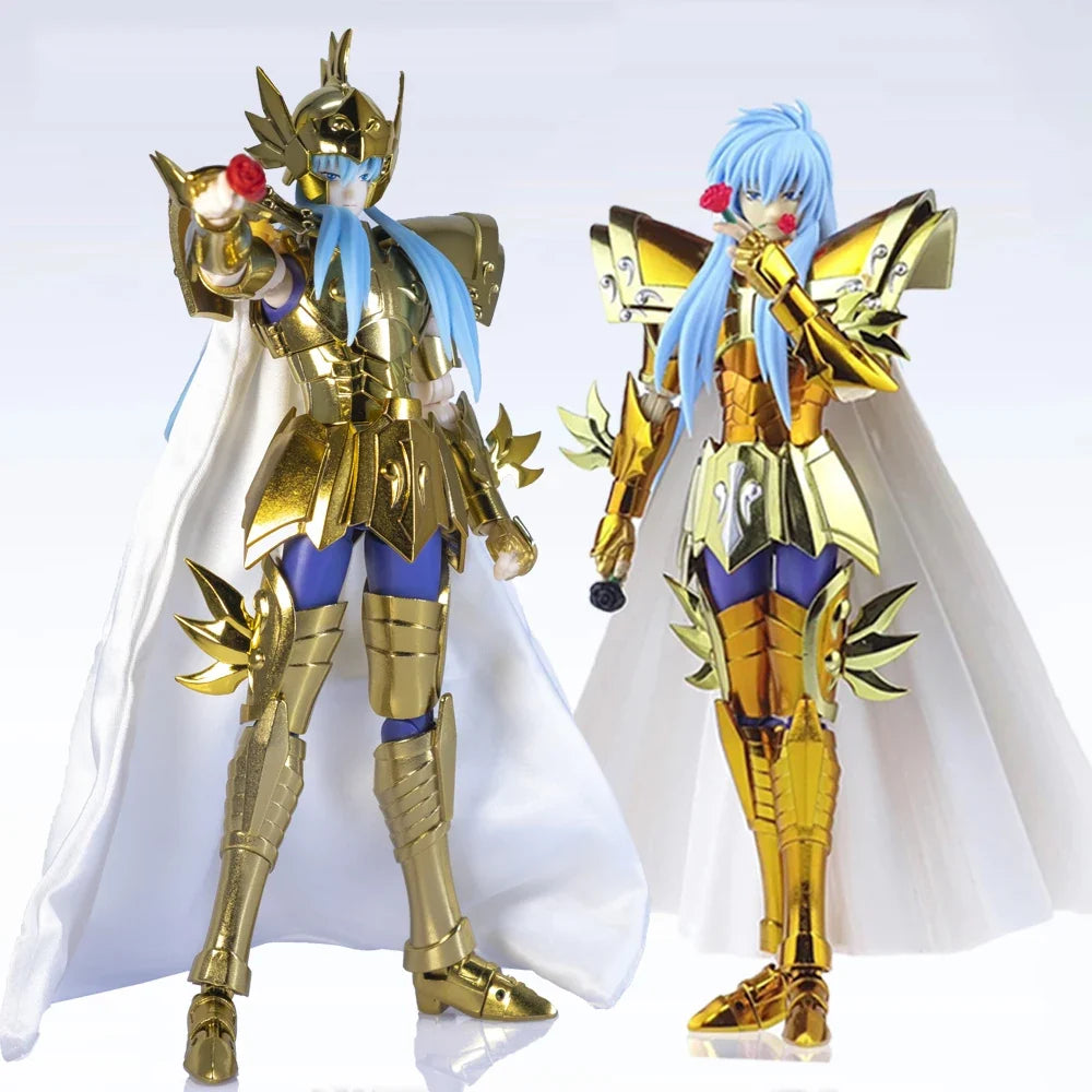 In Stock Saint Seiya Myth Cloth EX LC Pisces Albafica Anime 2.0 The Lost Canvas Knights of the Zodiac Action Figure Toy ST Model