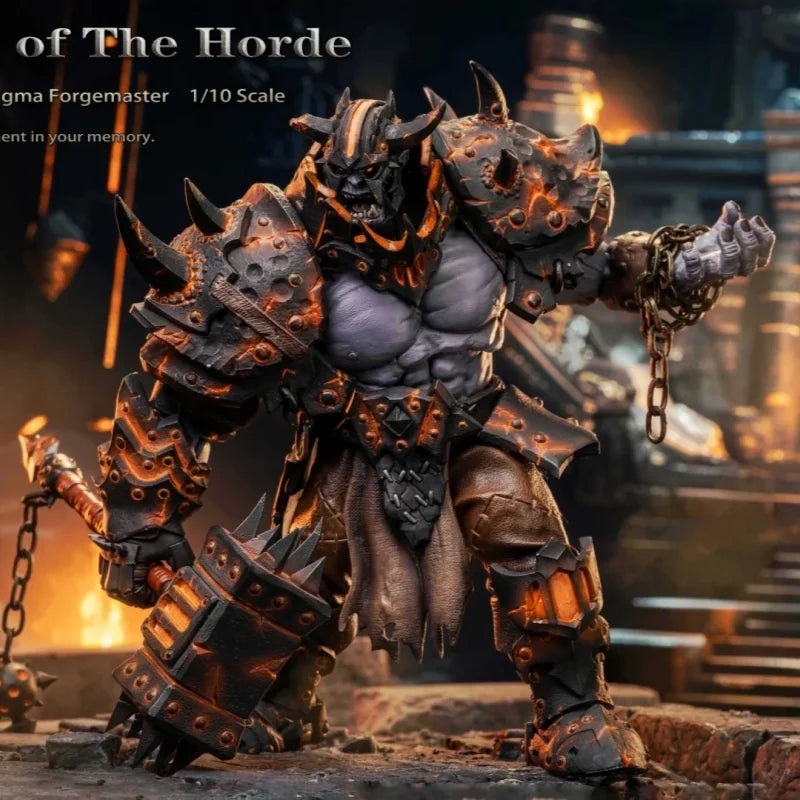 Official Grey Knight Tribal Guard 05 - Lava Forgemaster Articulated Model Gift In Stock