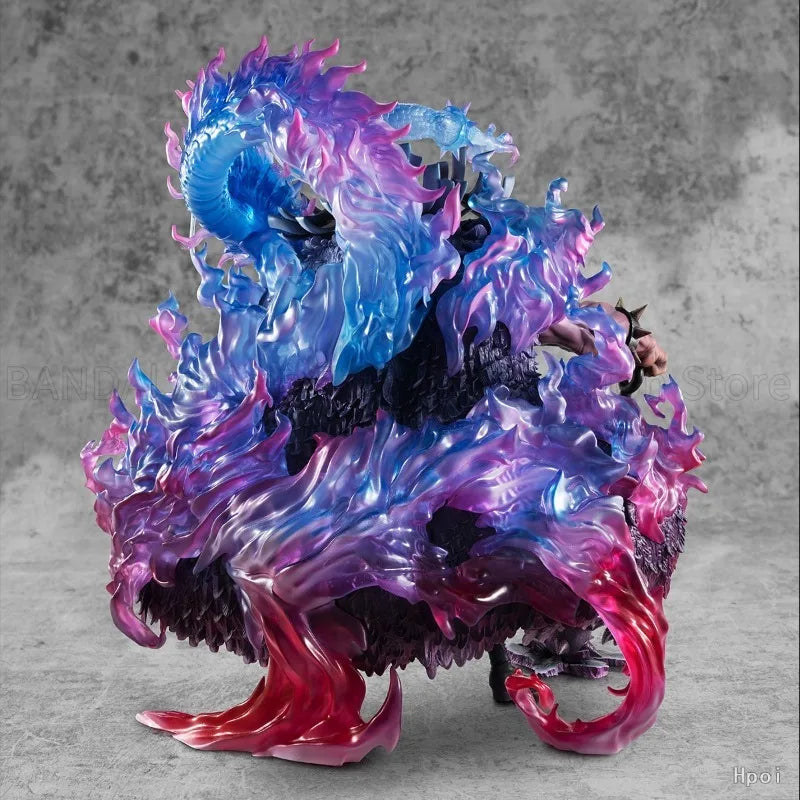 Original MegaHouse P.O.P ONE PIECE "WA-MAXIMUM" Kaido of The Beasts Anime Characters Model Statue Decoration