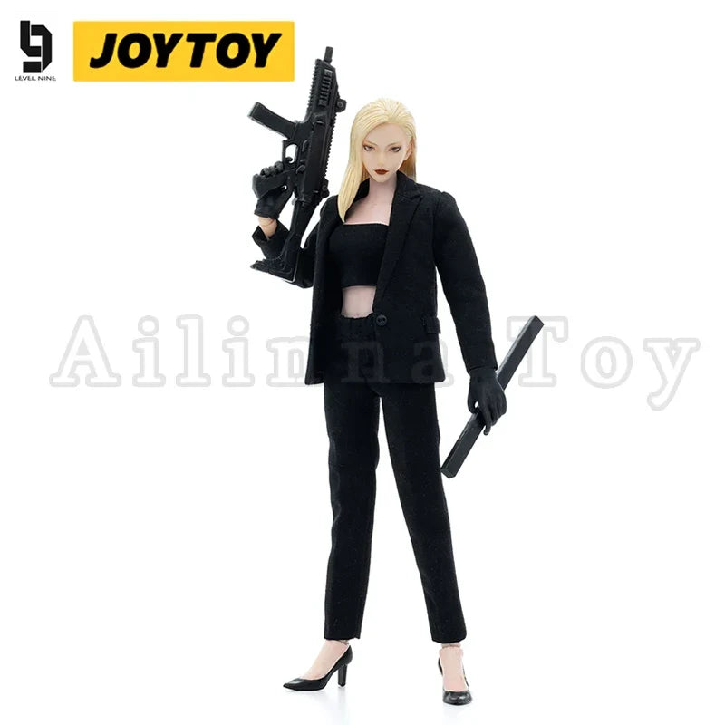 JOYTOY Level Nine 1/12 Action Figure Frontline Chaos Vermouth Bourbon Anime Military Model