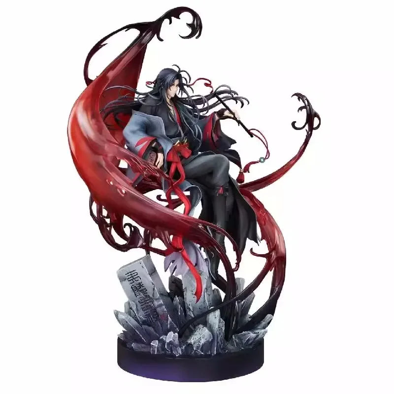 Genuine Mo Dao Zu Shi Wei Wuxian Action Figure Yi Ling Lao Zu Ver Large Figurine Anime Collection Pvc Model Statue Doll Gift
