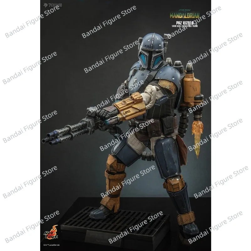 HOTTOYS HT 1/6 The Mandalorian Star Wars Movie TMS044 The Armor TMS097 PAZ VIZSLA Collectible 12" Full Set Soldier Fans Model