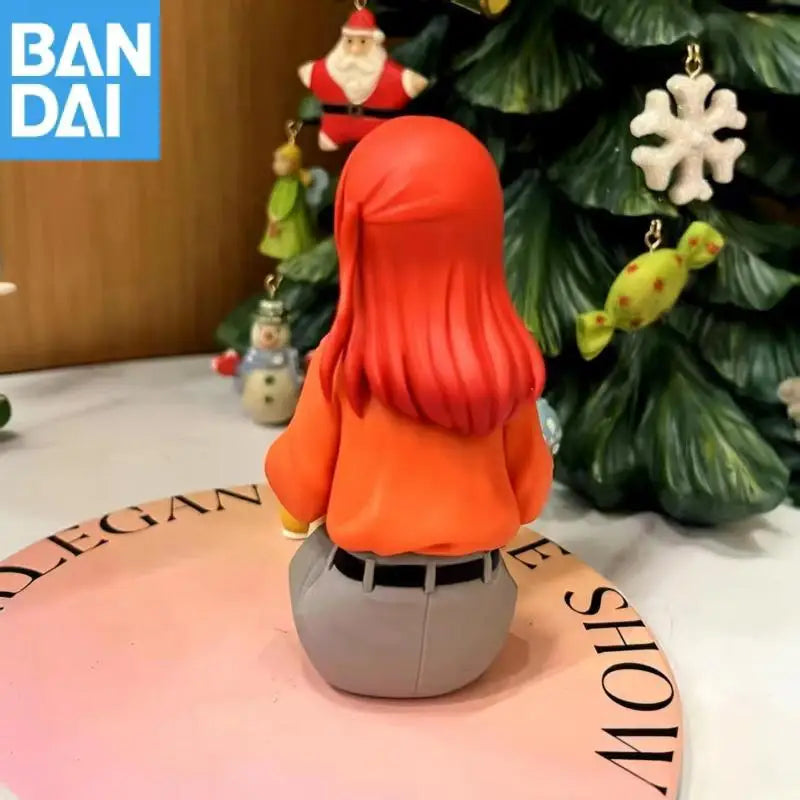 Genuine Bandai NAMCO BANPRESTO Lonely Rock Kita lkuyo PVC Anime Figure Model Ornaments Toy Gift Sitting posture doll Collection