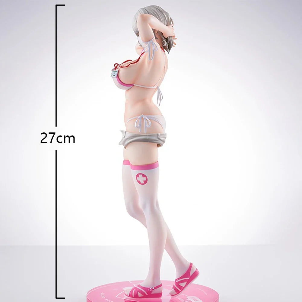 Original illustration figure Chigusa Hoshikawa standing action figures Chigusa figurine PVC model Toy ornament Statue Gifts 27cm