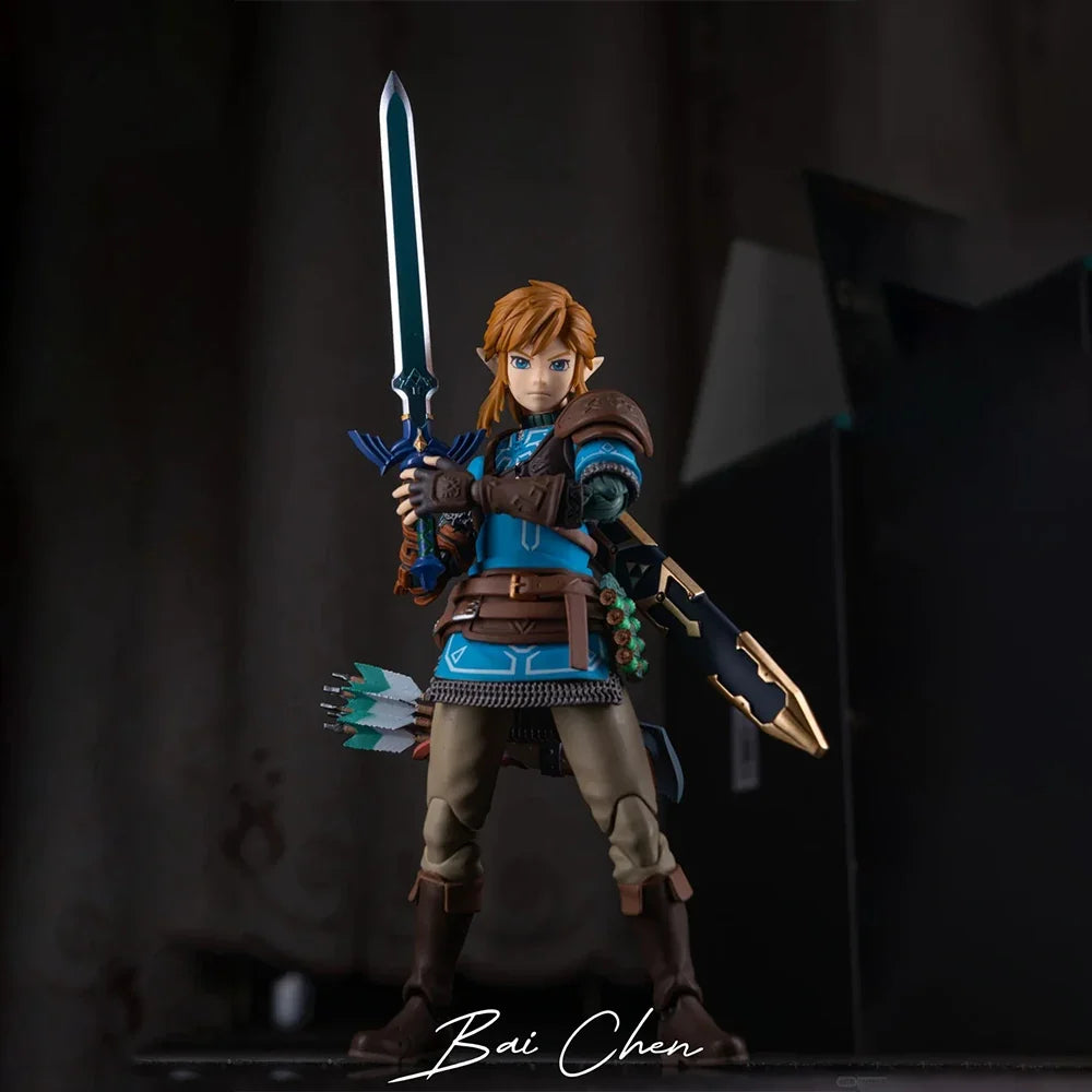 The Legend Of Zelda Tears Of The Kingdom Aciton Figure Figma 626 Link Figures Breath Of The Wild Anime Figure Collect Model Gift