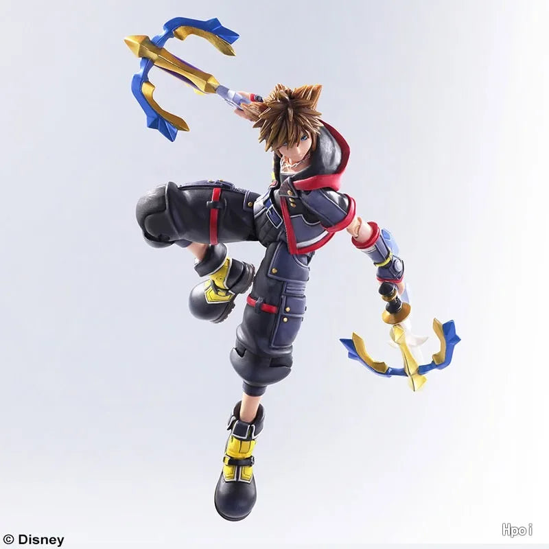 SQUAREENIX, SE Original BRING ARTS Series Kingdom Hearts III Sola Games Mobile Doll Model Toy Boy Gift Collection in Stock